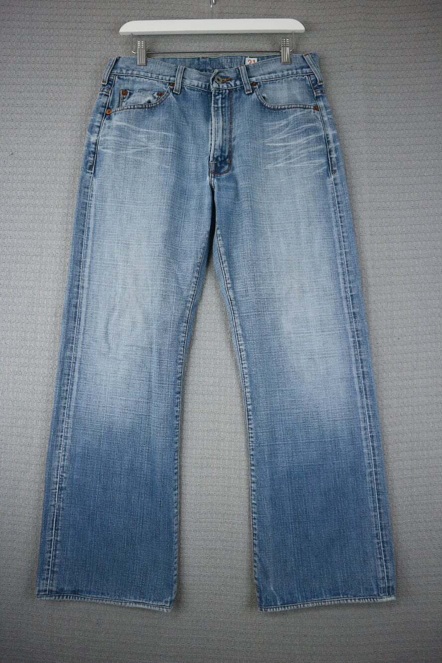 Guess Light Wash Bootcut Flare Y2K Mens 31x32 Denim Jeans
